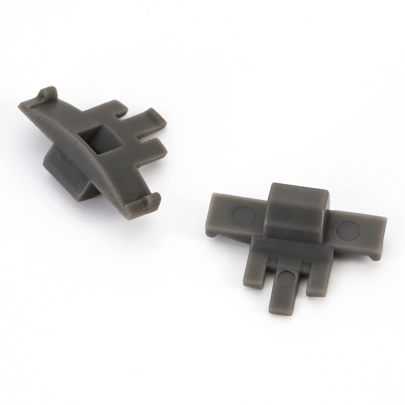 Furniware Cabinet Door Angle Restriction 10 Pieces 86 Degree Angle Restriction Hinge Clip for Soft Close Cabinet Hinges  Hinge Opening Angle Restrictor Clip  Nylon - Image 2